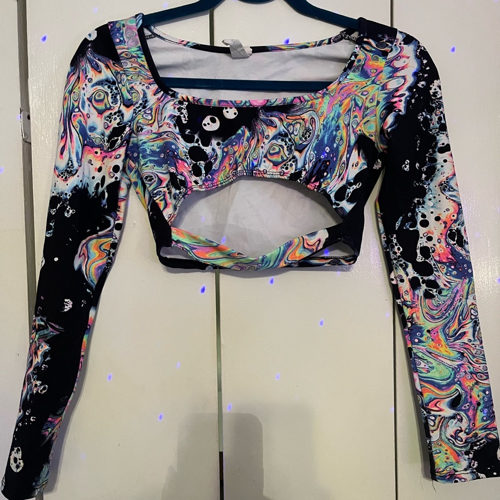 Rave Abstract Women's Top